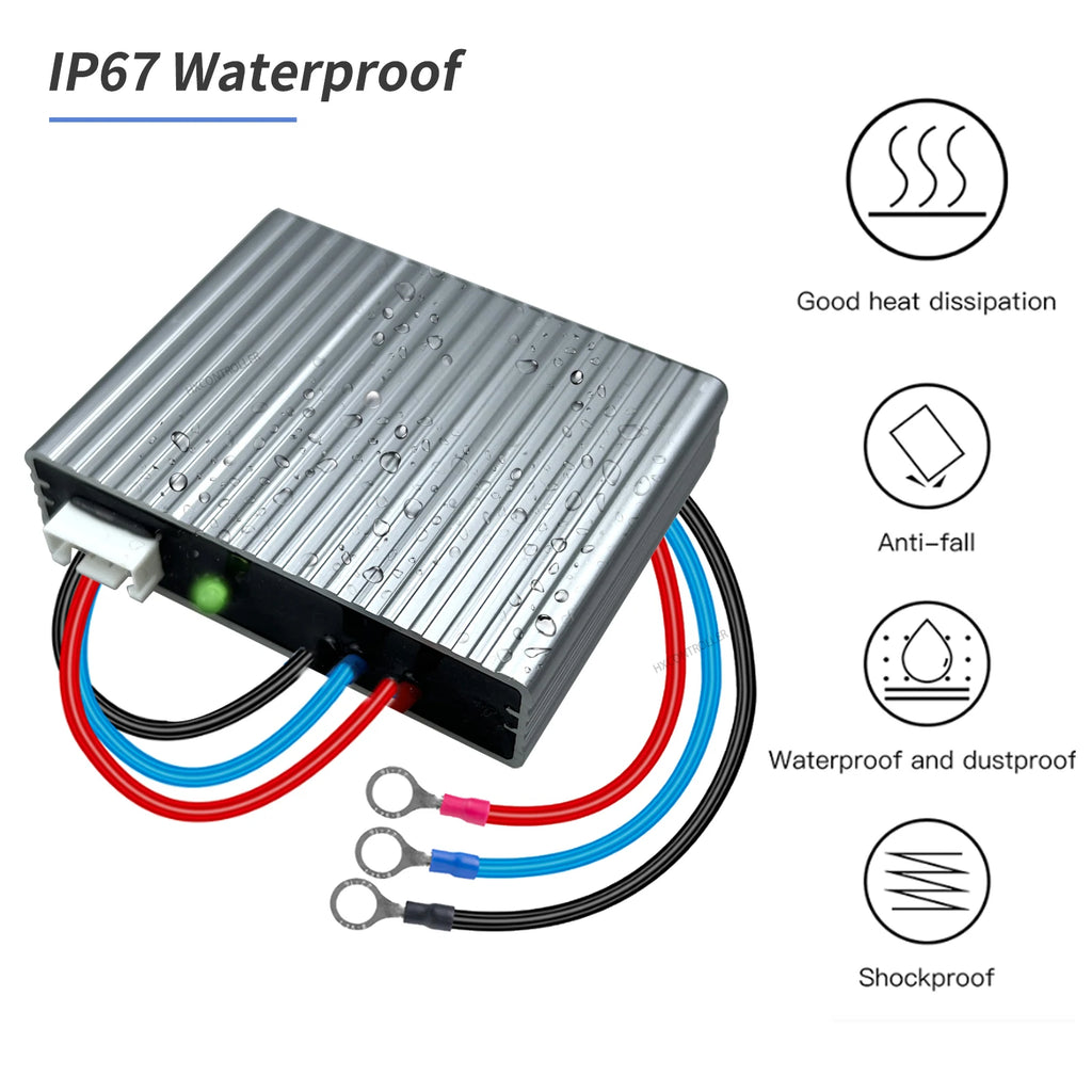 0-10A Digital Display Battery Equalizer 24V 48V 60V 72V 96V LED Voltage Showing Battery Balancer For 2X12V Lifepo4 GEL Battery