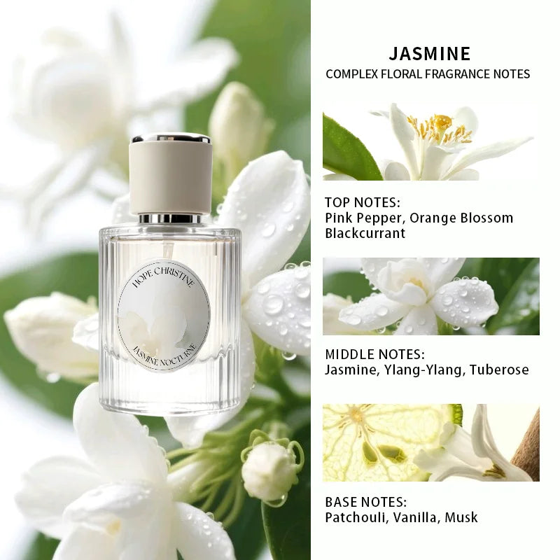 12 Scents Summer Floral Perfume Series Luxury Romantic Long Lasting Women Fragrance for Daily Office Dating & Gifting