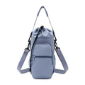 Portable Water Bottle Bag with Adjustable Strap Thermal Mugs Insulated Protective Cover Phone Pocket Outdoor Sports Travel Bag