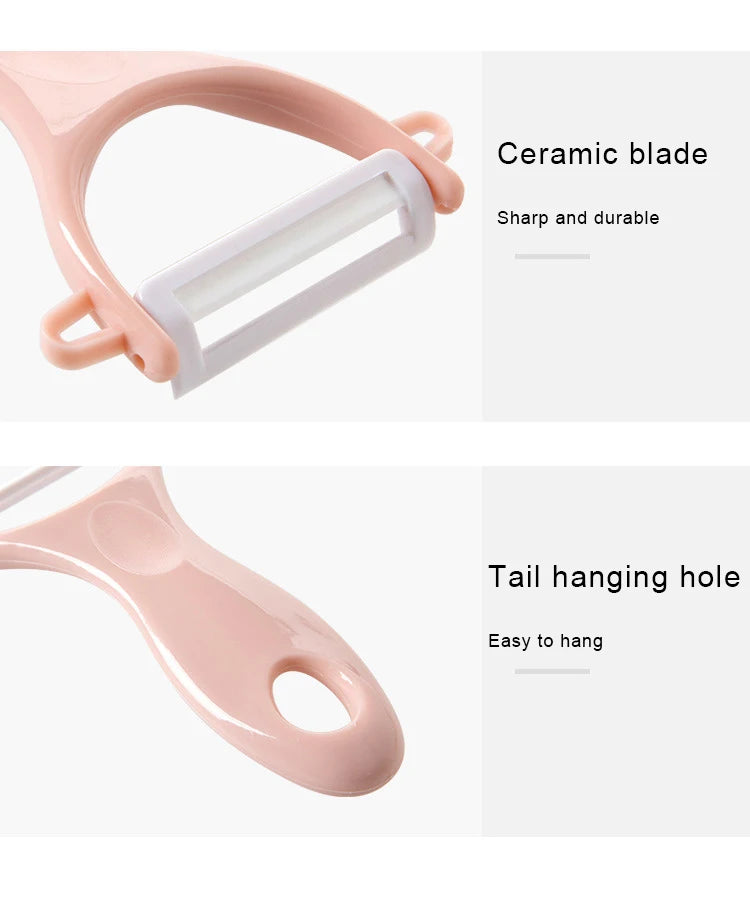 Kitchen Home Ceramic Peeler 4 Color Vegetable Fruit Peeler Kitchen Potato Carrot Cucumber Peeler Peeling Kitchen Gadgets