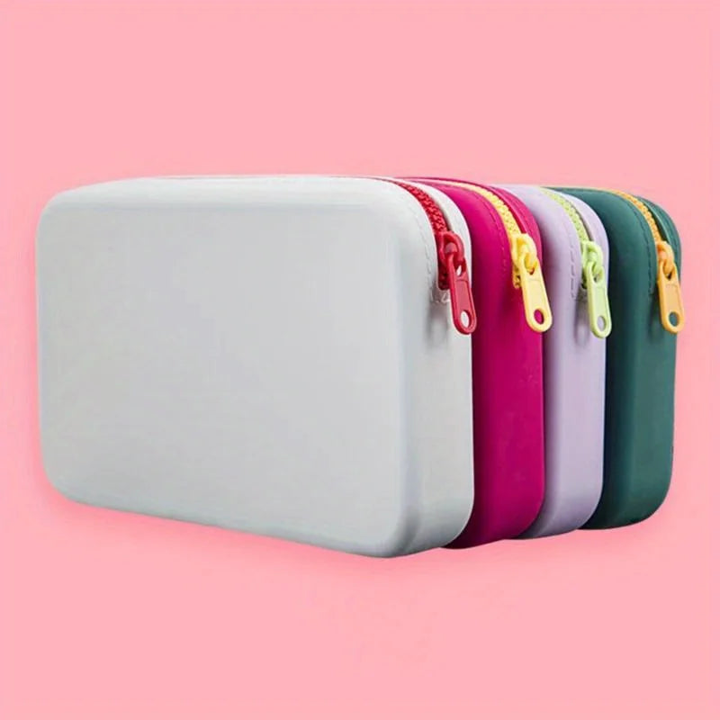 1pc Cosmetic Storage Bag Large Capacity Travel Makeup Brush Holder Portable Cosmetic Waterproof Organizer closet organizer