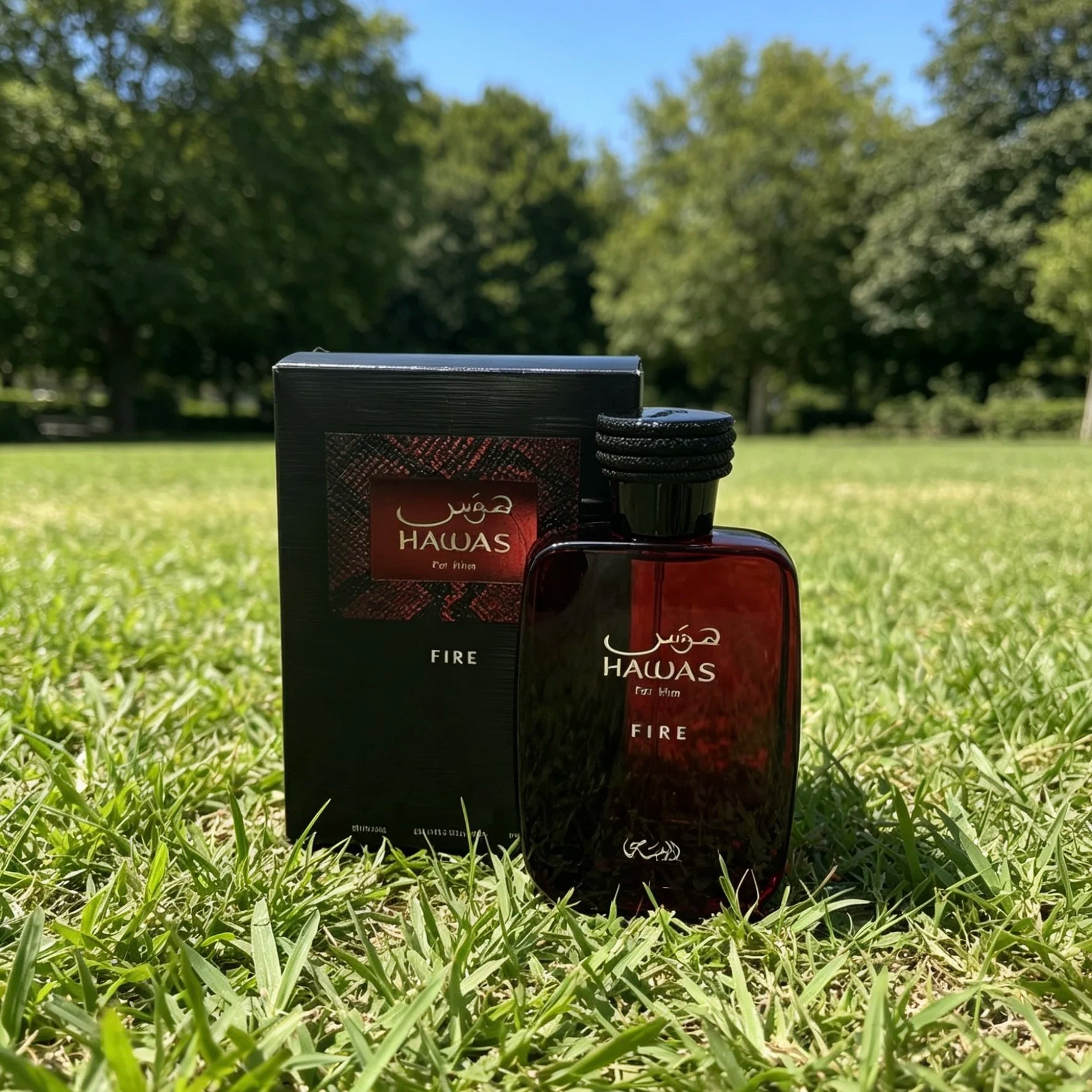 Hawas Fire For Him Eau De Parfum 100ml Perfume For Men Long Lasting Fragrance