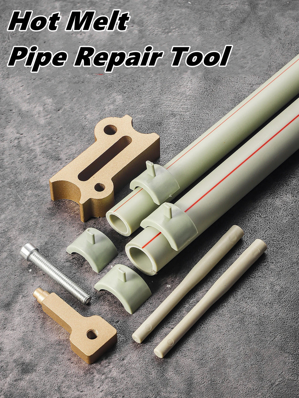 4/6 PPR Water Pipe Hot Melt Repair Tool For Non-destructive Repair of Leaks Waterproof Hole Sealing Hot Melt Machine Mold Head