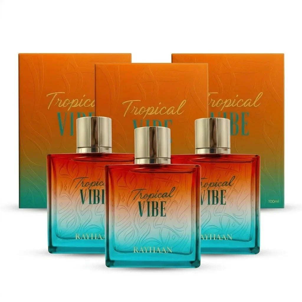 Jungle Vibe Tropical Vibe Pacific Aura Aloha Fresh Wave Men Eau de Parfum Long Lasting Spray Fragrance For Him Scent