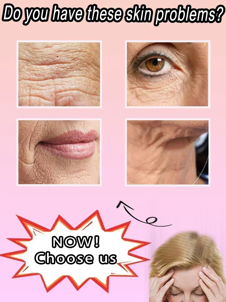 3ND Instant Anti Wrinkle Aging Remove Facial Wrinkles Serum To Fine Lines Around The Eyes Crow's Feet Neck Wrinkle Serum