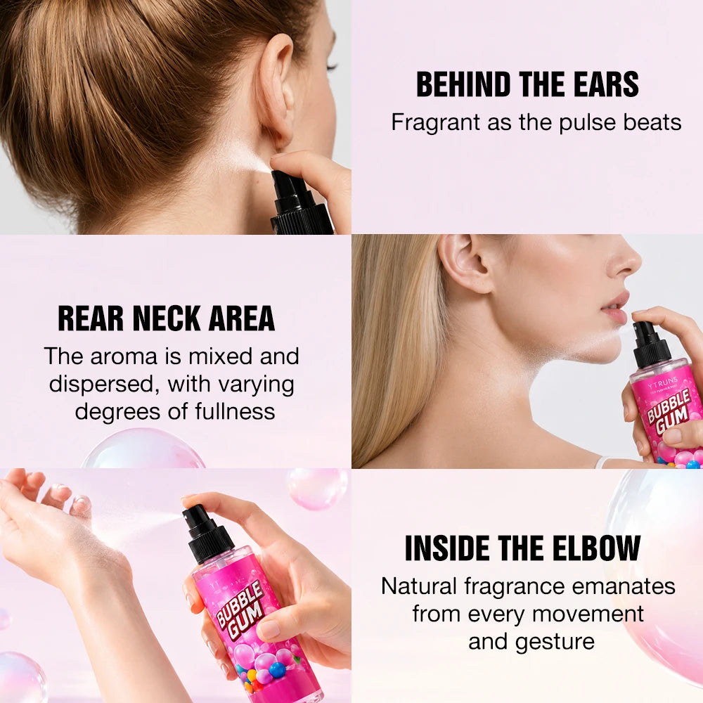 Fruit Perfume Spray, Fresh Fruity Fragrance, Long Lasting Light Scent, Portable Daily Perfume for Date, Office, Party and Travel