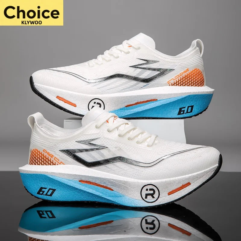 New Sports Shoes for Men&Women Running Sneakers Carbon Plate Male Marathon Racing Shock-absorbing Athletics Sport Training Shoes