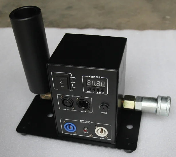High Power Stage Wedding Effect CO2 Jet Machine 100W DMX512 Control CO2 Smoke Machine Co2 Effect Fog Smoke for Event Party Club