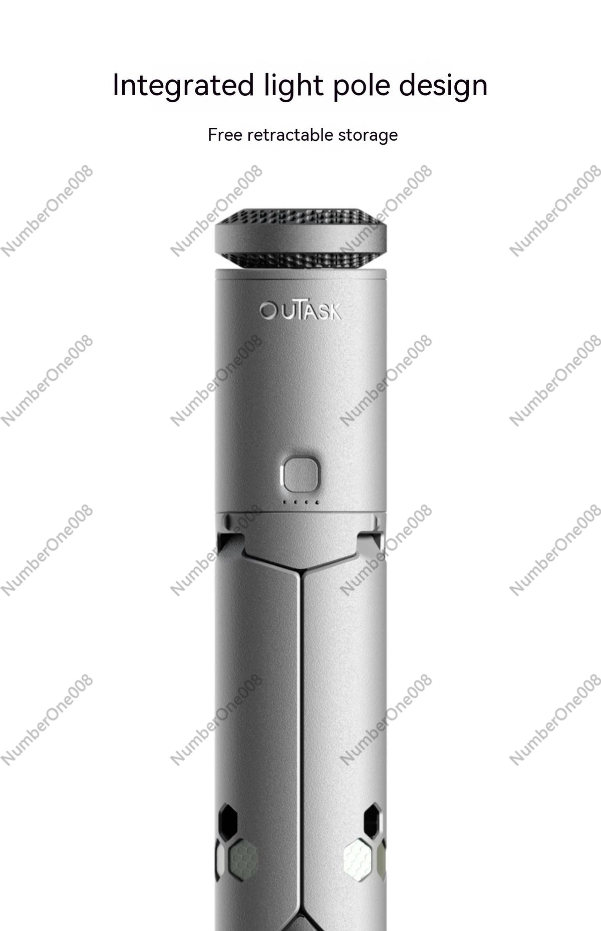 Telescopic Lantern All Terrain Outdoor Multifunctional Camping Light Phone Charging Treasure Travel Emergency Tent Lamps
