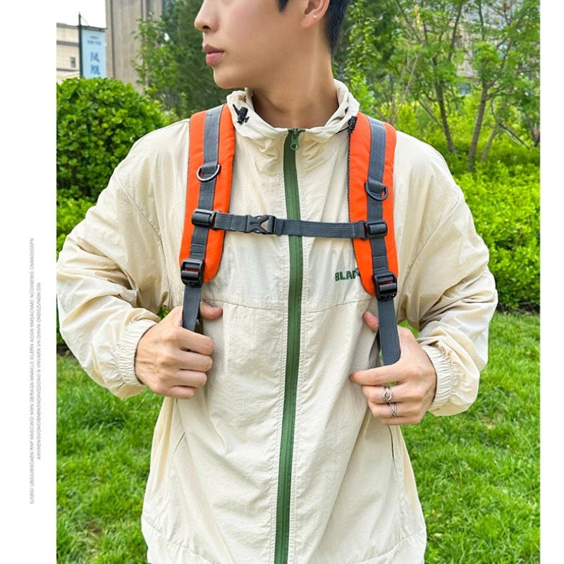 30L Lightweight Hiking Backpacks Waterproof Travel Shoulder Bags Outdoor Camping Cycling Fishing Climbing Backpack for Women Men