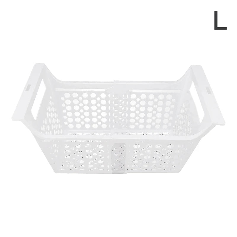 Kitchen Freezer Organizer Basket Odorless Heavy Load Rack for Chest Freezer Space Saving Storage Solution withMulti-layer Design