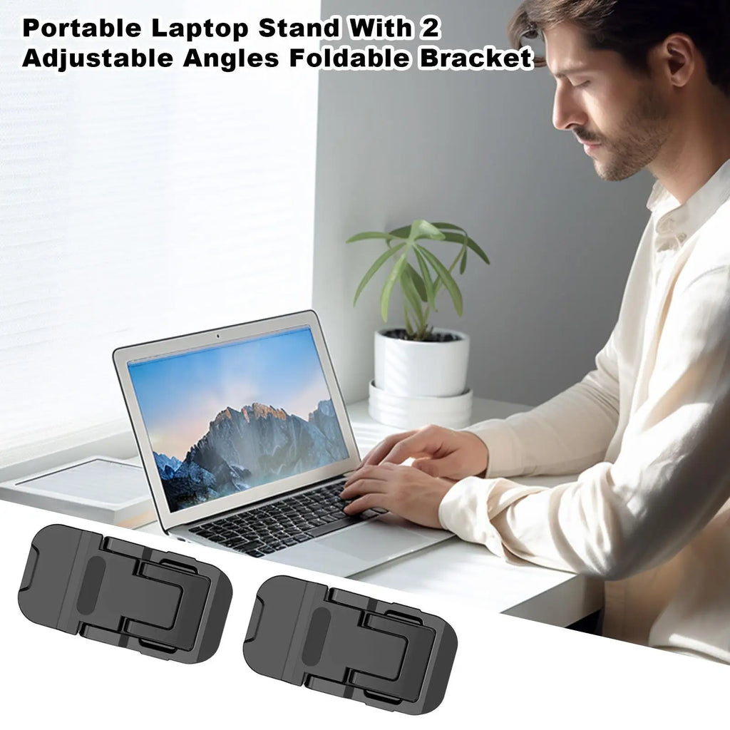 2pc Computer Stand For Laptop Flexible Laptop Holder Laptop Stands For Desk Multipurpose Folding Laptop Stand Desk Laptop Stand