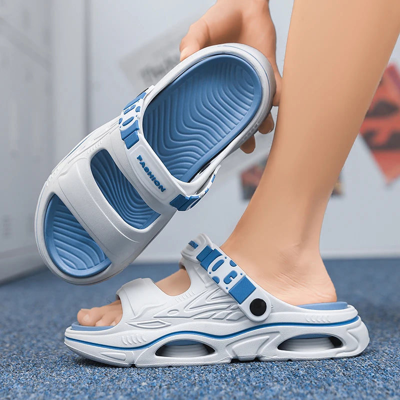 New Popular Summer Non-Slip Slippers for Men and Women, Men's Beach Sandals and Slippers