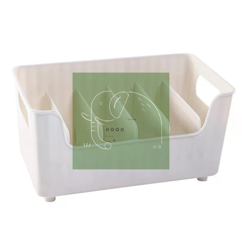 Plastic Food Packet Organizer Bins for Kitchen Drawer Storage Snack Bags Sugar Packets Dividers Fridge Cabinet Seasoning Holders