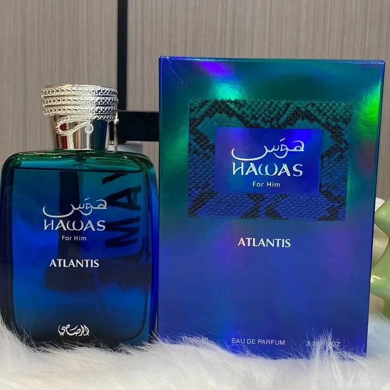 Long Lasting 100ml Unisex Eau De Parfum Fresh Woody Oriental Scent Elegant Light Fragrance Ideal for Office Date and Daily Wear