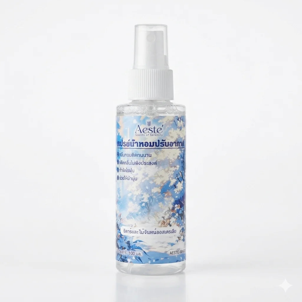 100ml Room Air Freshener Spray Long Lasting Fragrance Deodorizer for Home Bathroom Car Office