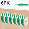 3pcs/6pcs P15 Label Printer Sticker 12*40mm Label Tape Thermal Label Paper Compatible Phomemo D30 Q30 Marklife P15 P12 Labeller