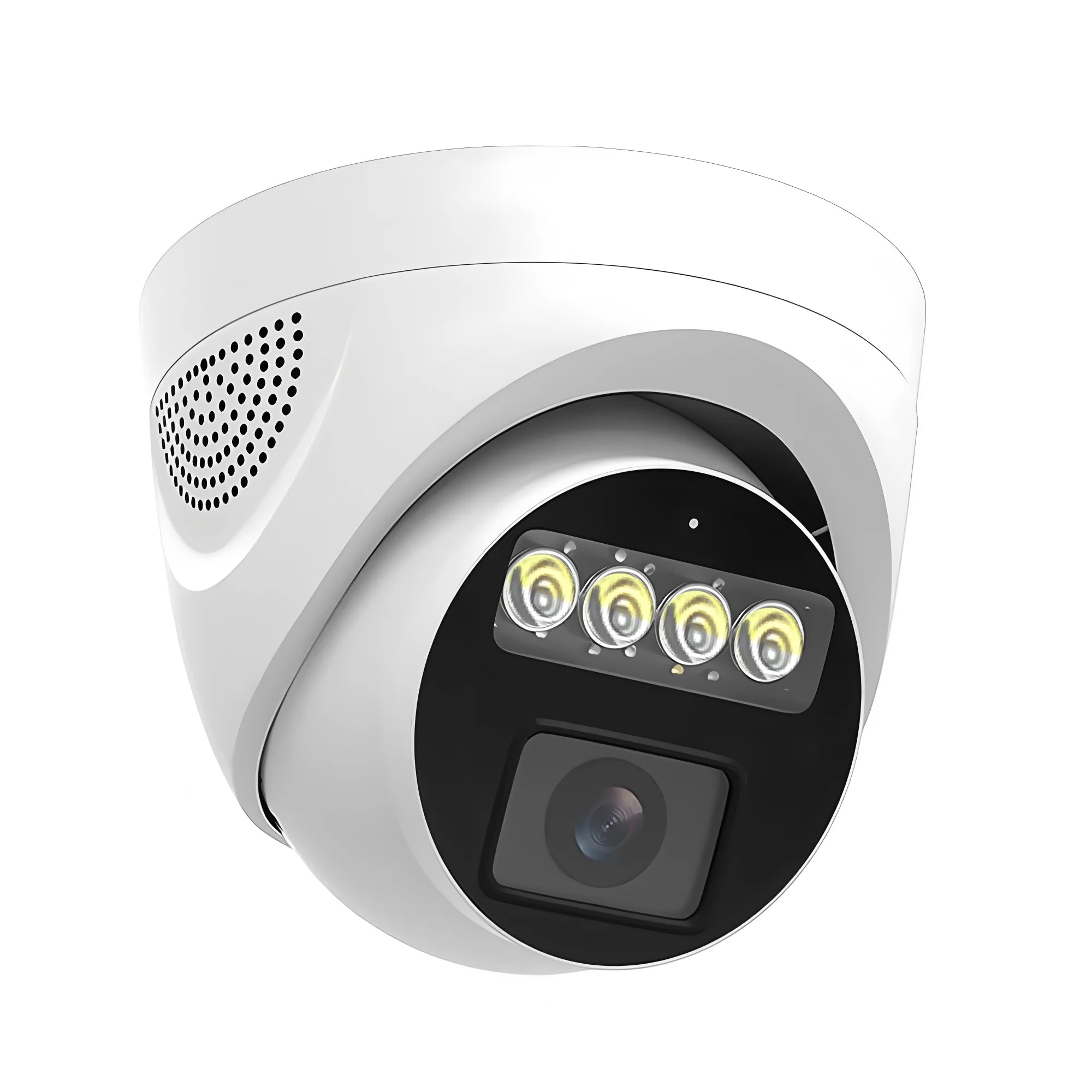 AI Audio IP POE Camera 5MP 4MP H.265 HD Infrared Full Color Dual Light RTSP ONVIF XMEye Outdoor Waterproof Security System with