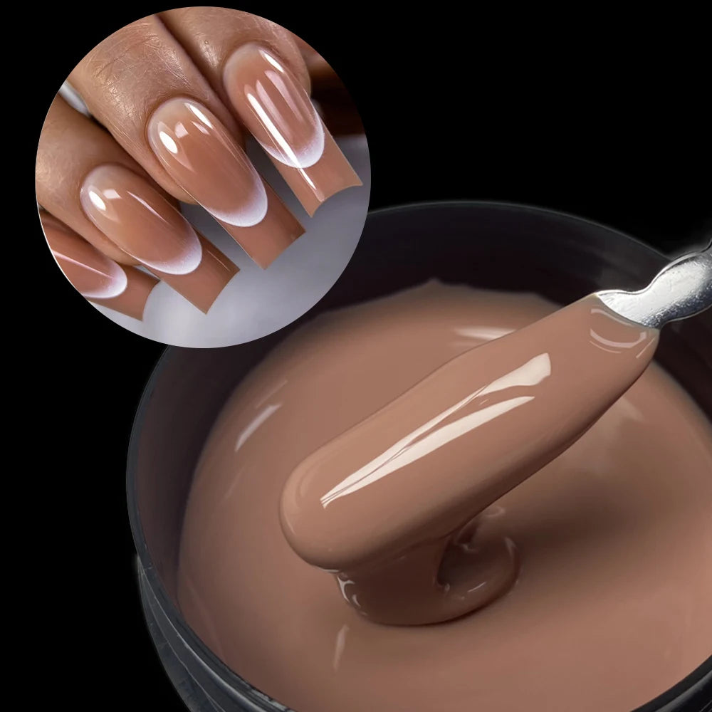 Jillnails Liquid Builder Nail Gel TPO Hema Free for Nail Extension Pink Brown Nude Milky White 50g/100g Nails UV Gel