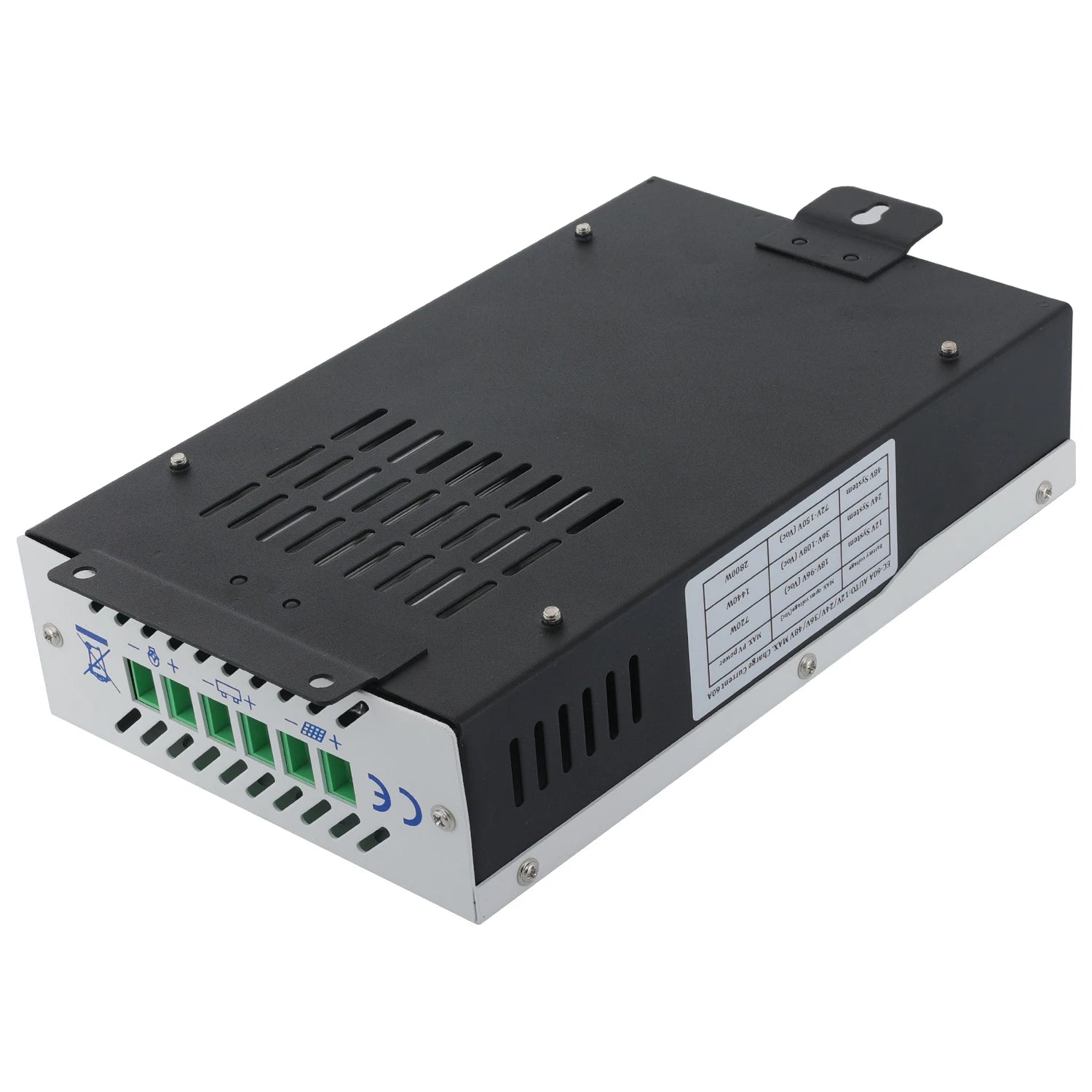 100V INPUT 48V12V24V60A solar controller MPPT wide voltage input photovoltaic power generation charging controller host