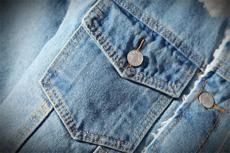 Denim Jacket Men Winter Streetwear Fashion Turn Down Fur Collar Windbreaker Cowboy Jackets Men's Outwear Hip Hop Jeans Coats 6XL