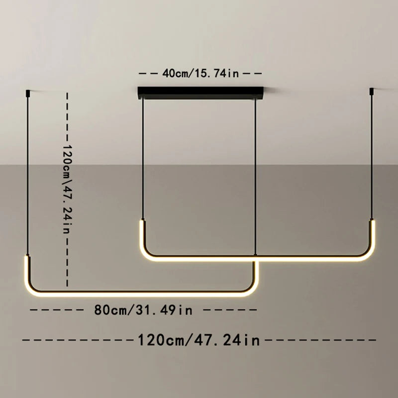 Modern dine dining room Pendant lights indoor lighting Ceiling lamp hanging light led chandelier decorative interior lighting
