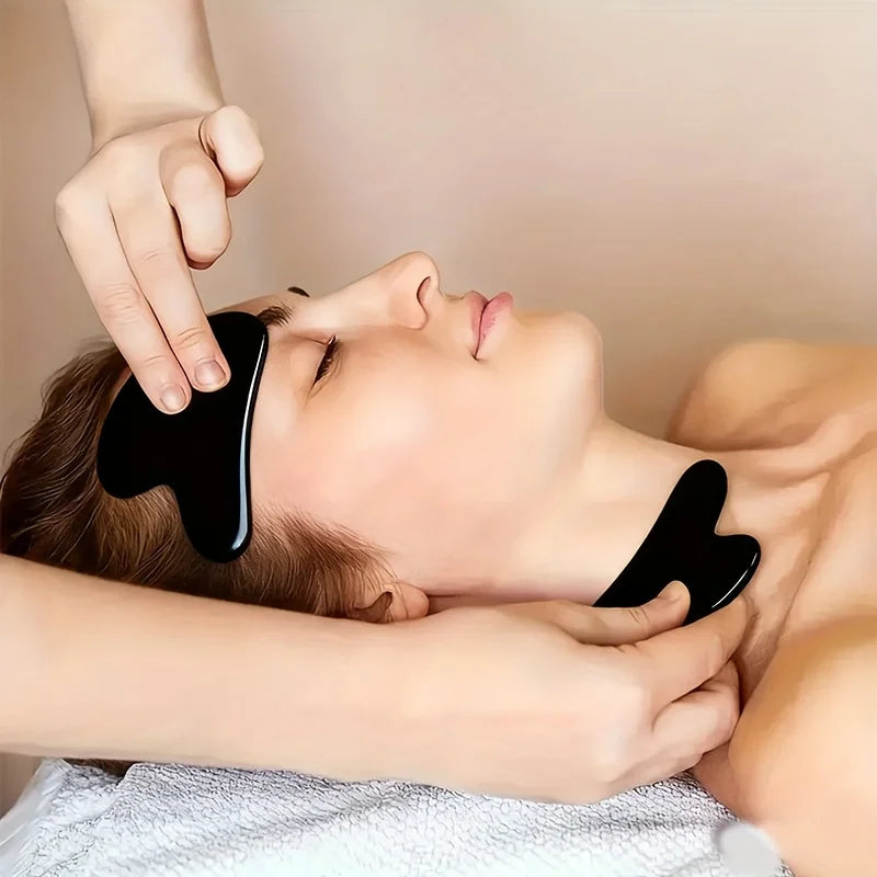 Beauty Massage Tool Sets, New Lightweight Plastic Beauty Stick, Dual-Ended Face, Body Massage Tool Includes Roller Massage
