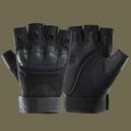Tactical Half Finger Gloves Army Military Combat Hunting Shooting Air Gun Paintball Police Duty No Finger