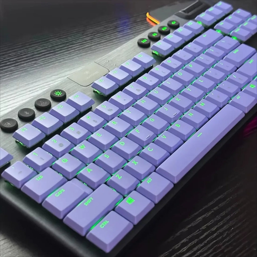 Matte version black G913 G913TKL keycap G915 G915TKL mechanical keyboard matte light-transmitting non-slip keycap