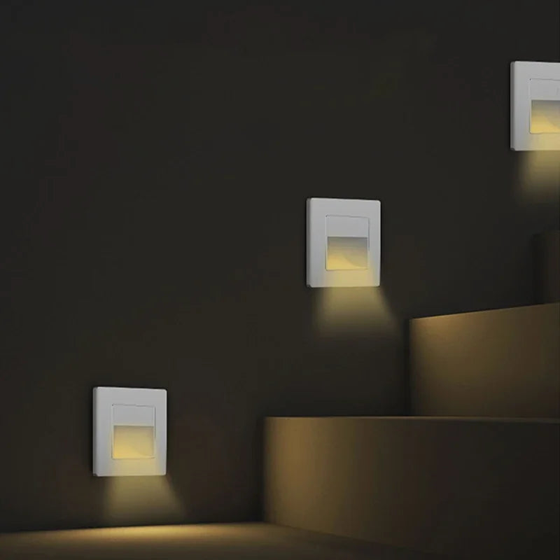 Recessed Stairs LED Wall Lamp For Home Stairs Wall lighting Corridor Lamp Wall Stair Lighting Lamp Footlight Corridor Step Light