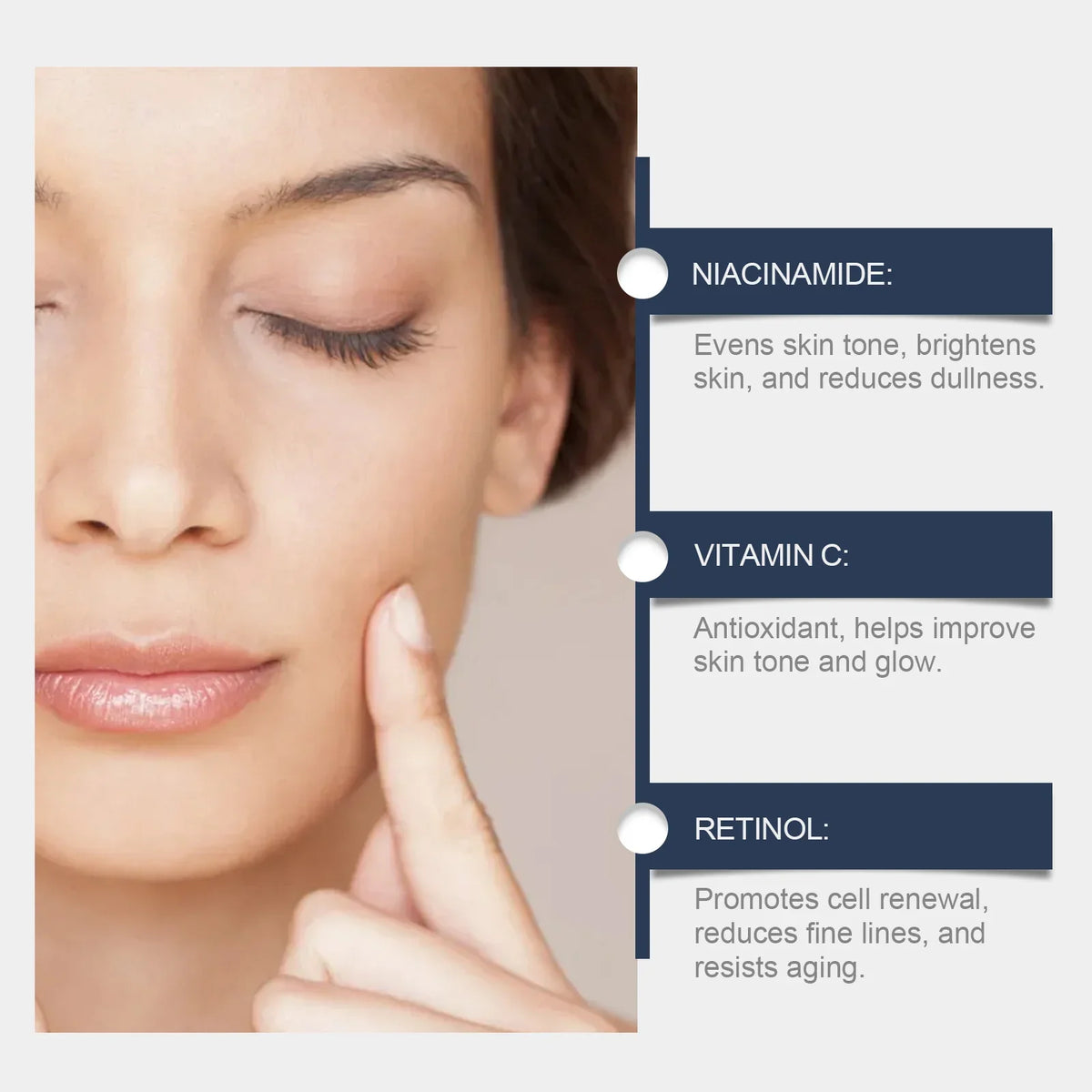 Facial Essence Stick Portable Moisturizing Balm Easy Apply Nourishing Hydrating Skin Care for Face Neck Travel Daily Use