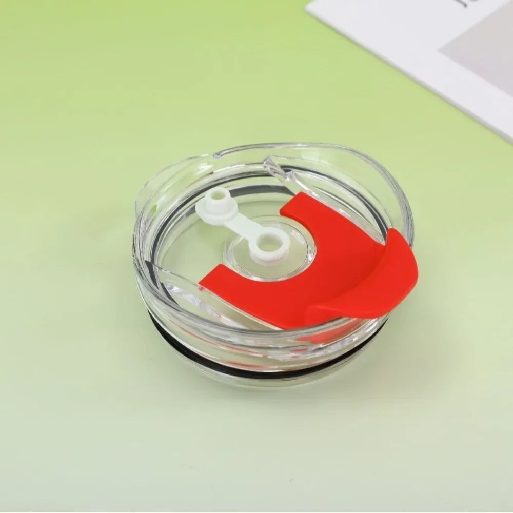 Modern 40oz Water Bottle Cover Transparent Splash Spill Proof Cup Cap Replacement Double Drink Lid Water Cup Accessories