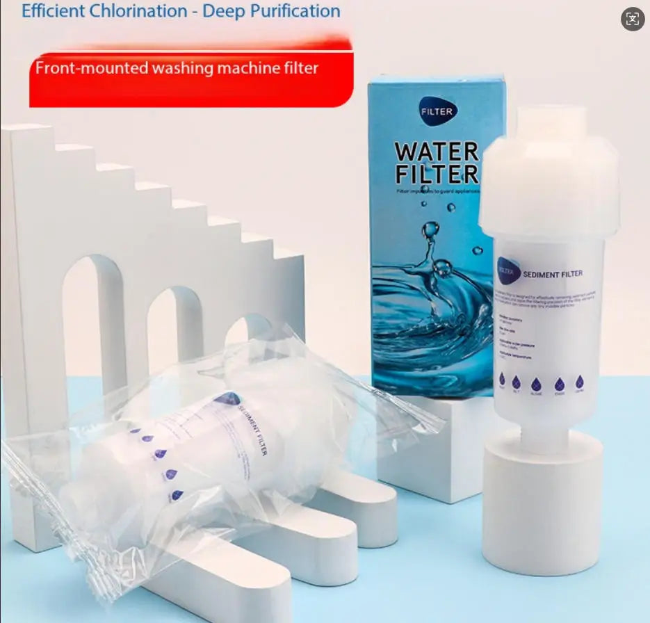 Household Water Purifier Pre Filter For Shower Washing Machine Toilet Explosion Proof Tap Water Chlorine Removal