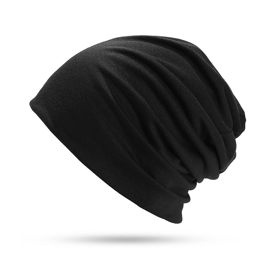 Solid Color Unisex Slouchy Beanie Soft Lightweight Winter Warm Cap for Men Women Hip-Hop Baseball Tennis Running Daily Wear