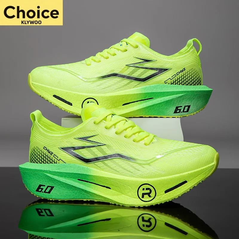 New Sports Shoes for Men&Women Running Sneakers Carbon Plate Male Marathon Racing Shock-absorbing Athletics Sport Training Shoes