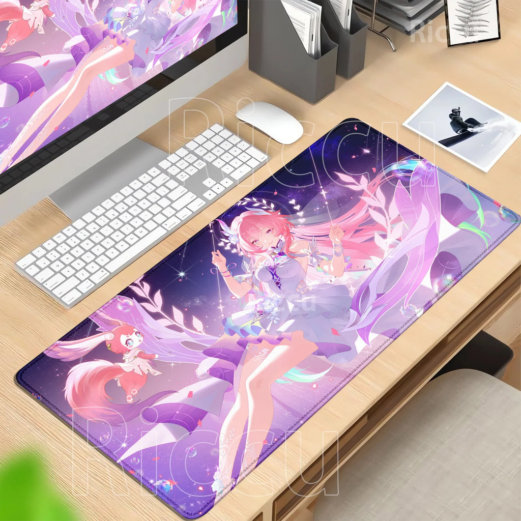 Mouse Pad Honkai Star Rail Cyrene HD printing Pretty Gaming Lock Edge Large Rubber Anime kawaii Mousepad Laptop offices Desk Mat