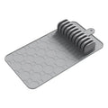 Kitchen Organizer Knife Holder Mat Non Slip Safe Storage for Multiple Knives in Drawer Keep Blades Protected