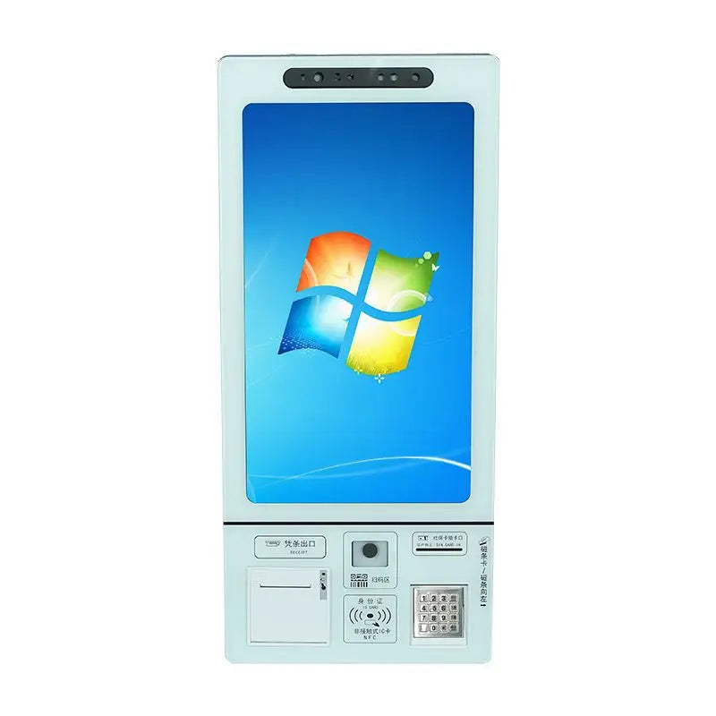 21.5'' 24'' 27'' 32'' Capacitive Touchscreen Android Self-Service Kiosk For Indoor Outdoor Fast Food Restaurant Payment Kiosks