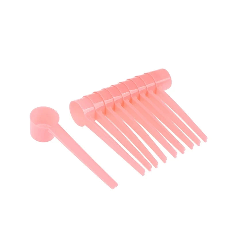 10Pcs 5g Home Kitchen Gadgets DIY Plastic Measuring Spoon Measuring Spoons Coffee Protein Milk Powder Scoop