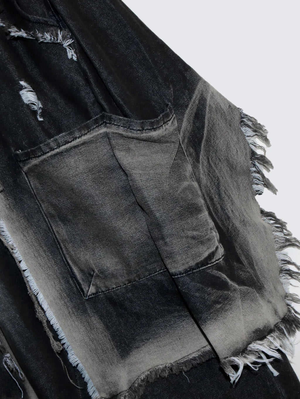 New Vintage Distressed Frayed Ripped Jeans Women's Fashion Loose Harem Pants Casual Hip Hop Streetwear Denim Trousers for Women