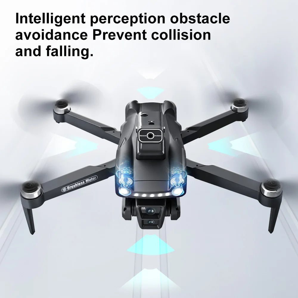 Original V198MAX Drone 8K Profesional FPV Brushless Laser obstacle avoidance Aerial Optical Foldable Quadcopter Mini 4K Dron