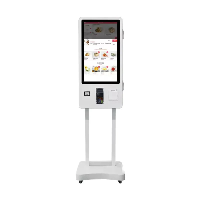 High Quality 21.5 Inch Touch Screen Floor-Standing Payment Kiosk Wall-Mounted/ Floor-Mounted Ordering Machine With SDK Function
