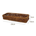 Kitchen Cutlery Storage Container Fork Spoon Chopstick Cage Household Commercial Western Restaurant Tableware Organizer