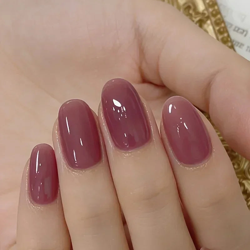 Icy Waxberry Polish: Quick-Dry, No-Bake, Easy, with Keratin & Calcium, Hardens, Fast DIY, Essential for Busy Nail Art Lovers.