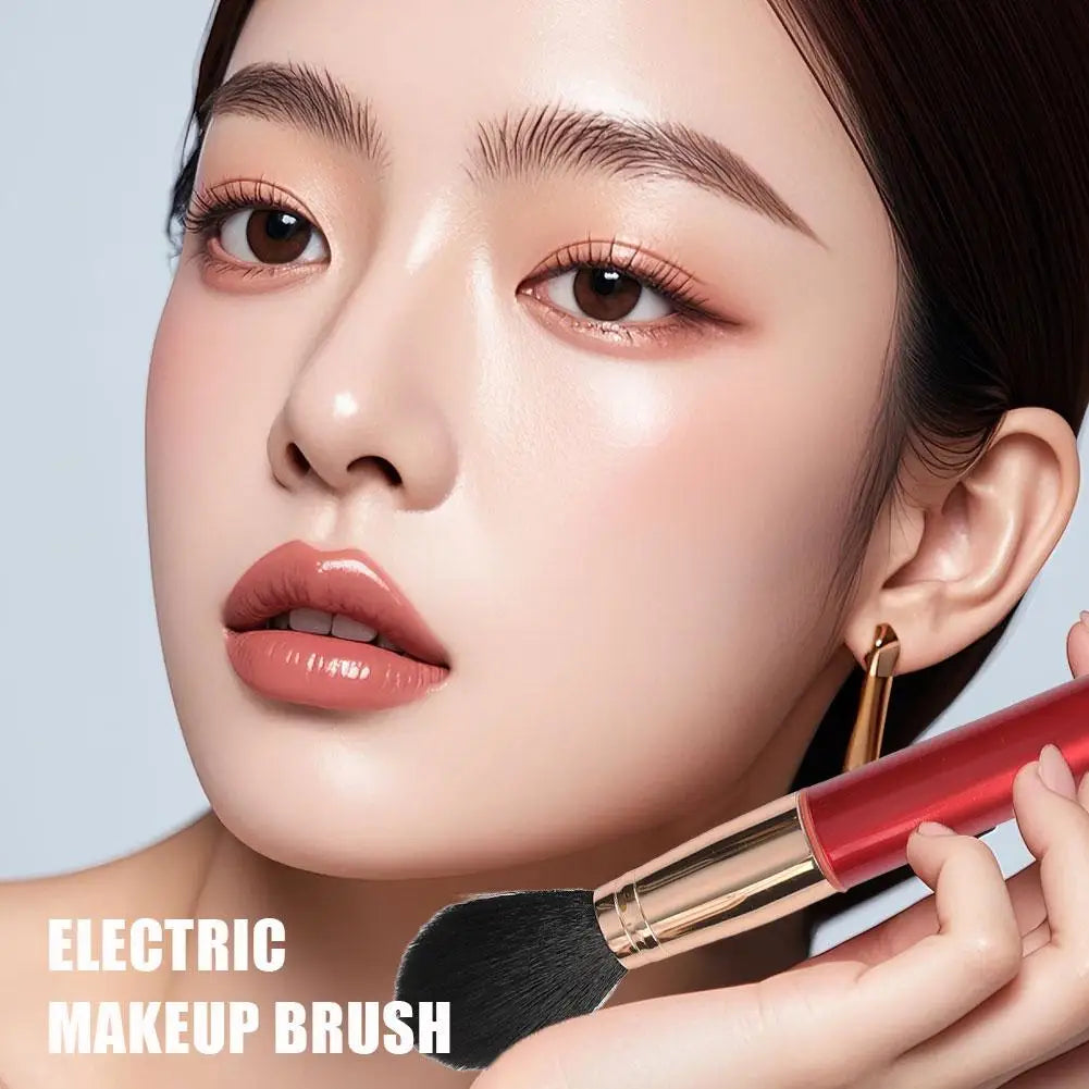 Electric Makeup Brush Soft for Flawless Blending, Contouring, Highlight & Airbrush Finish, Fast Makeup Electric Massage Brush