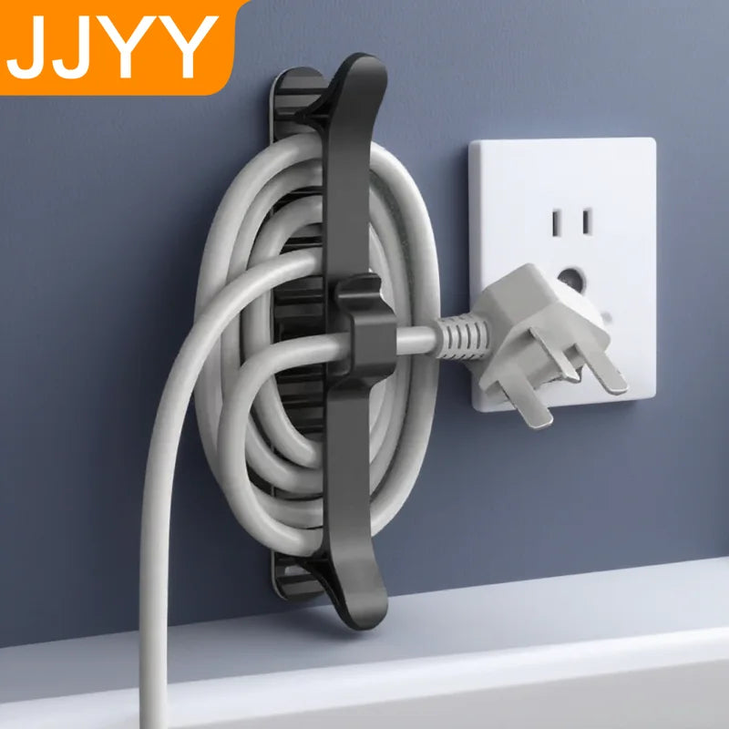 Kitchen Cable Organizer Wire Management System Countertop Plug Storage Solution Neat and Tidy Cable Holder