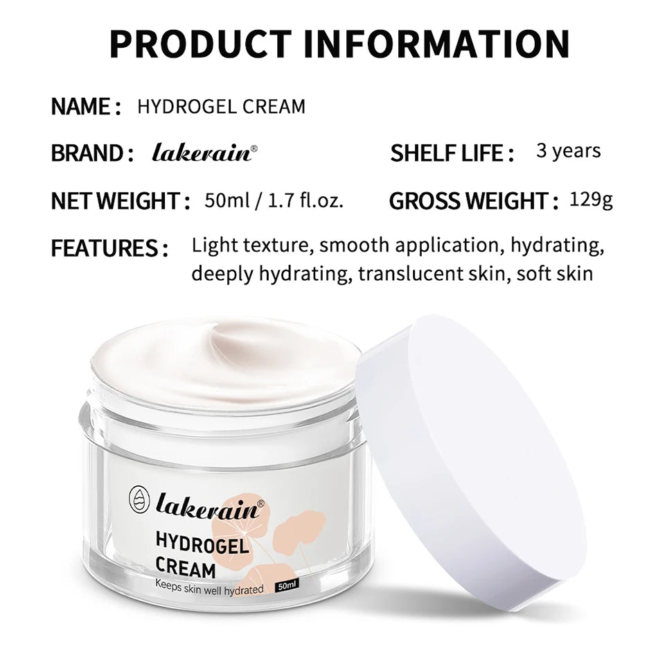 Long-lasting Hydration Facial Cream Deeply Nourishing Smoothing Face Skin Care Cream Reduce Fine Lines Makeup Products