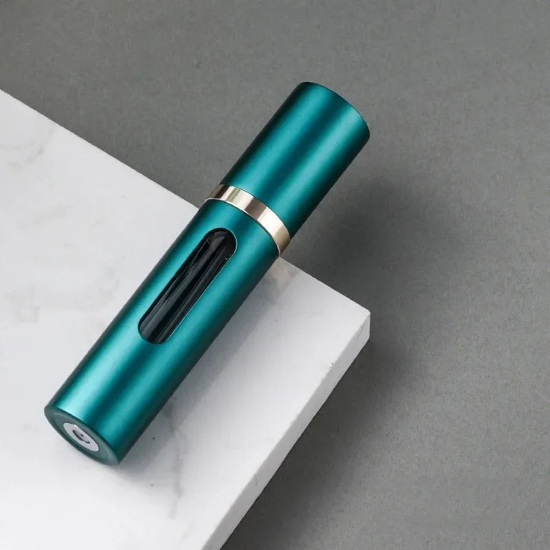 5ml Mini Portable Refillable Perfume Bottle with Spray Scent Pump Travel Cosmetic Container Atomizer for Fragrance Essences