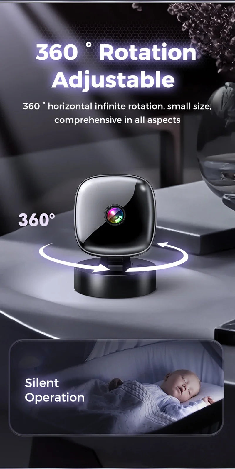HD 4K Mini Camera Wifi Camera Wireless Security Protection Remote Monitor Camcorders Video Surveillance Home Smart Camera NEW
