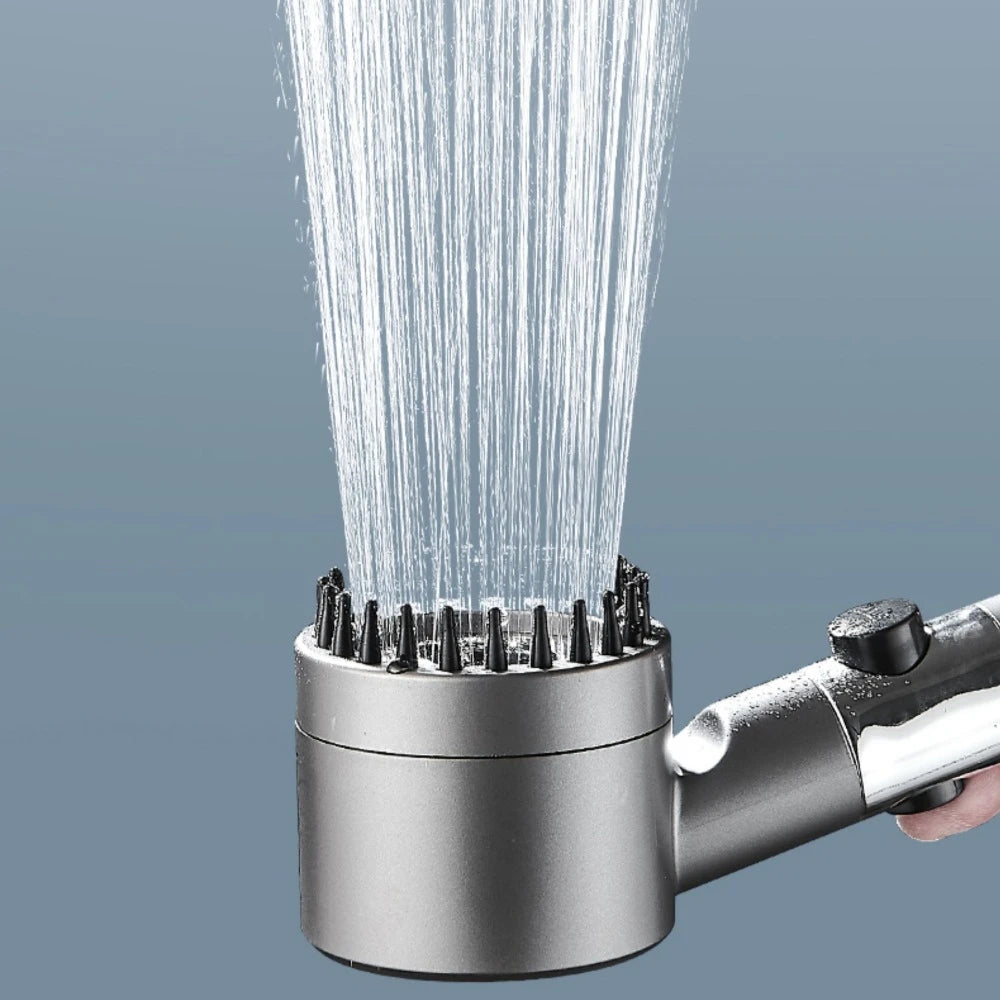 Shower Head Boosting Showerhead Nozzle Home Bathroom Shower, Handheld Showerhead